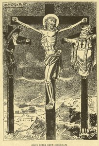 Ilustrace Alfred Le Pete (1841-1909) v Gros-Jean a jeho lék od Alfred Le Petit