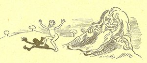 Ilustrace Alfreda Le Peta (1841-1909) v Gros-Jean a jeho léku od Alfred Le Petit