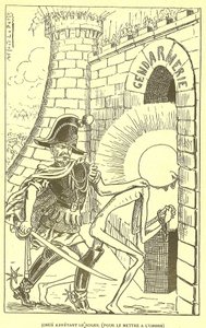Ilustrace Alfreda Le Peta (1841-1909) v Gros-Jean et son cure od Alfred Le Petit