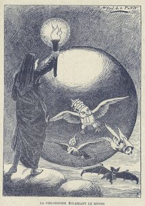 Ilustrace Alfreda Le Petita (1841-1909) v Grosjeanu a jeho léku od Alfred Le Petit
