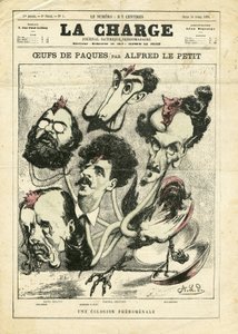 Ilustrace Alfreda Le Petité (1841-1909) ve filmu The Charge (1870) od Alfred Le Petit