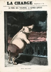 The Charge (1870), číslo 15, Satirical in Color od Alfred Le Petit