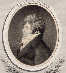 Portrét klavíristy a skladatele Daniela Steibelta 1765-1823. od Alfred Lemoine