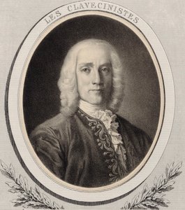 Portrét skladatele Domenica Scarlattiho 1685-1757, c. 1850.