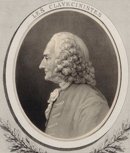Portrét skladatele Jean-Philippe Rameau 1683-1764.