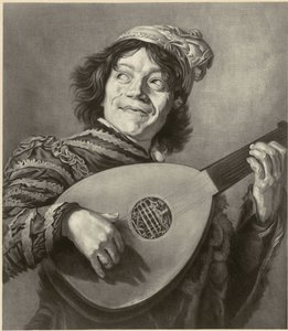 Šašek, po Fransi Halsovi od Alfred Louis Bahuet