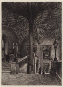 Schodiště Kristova kostela