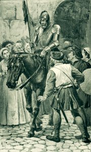 Přeživší Flodden od Alfred Pearse
