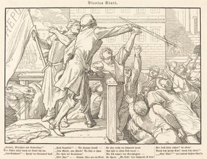 Také Tanec smrti IV od Alfred Rethel