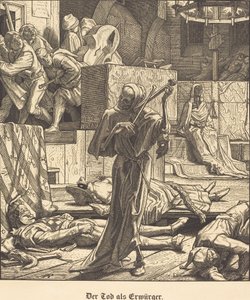 Smrt jako Strangler od Alfred Rethel