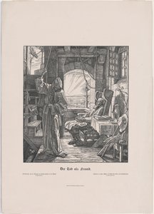 Death the Strangler od Alfred Rethel