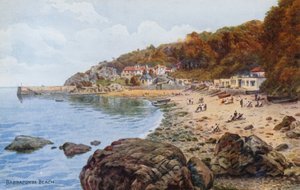 Pláž Babbacombe od Alfred Robert Quinton