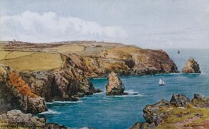 Boscastle, Pobřeží z Willaparku P od Alfred Robert Quinton