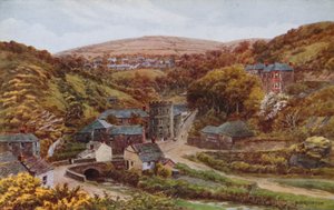 Vesnice Boscastle od Alfred Robert Quinton