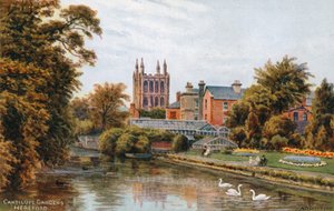 Cantilupe Gardens, Hereford od Alfred Robert Quinton