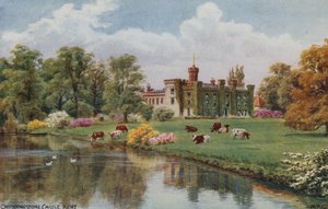 Hrad Chiddingstone, Kent od Alfred Robert Quinton