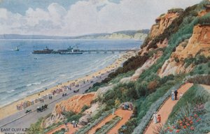 East Cliff a Zig Zag, Bournemouth od Alfred Robert Quinton