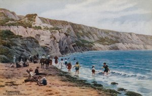 Folkestone, The Warren Beach od Alfred Robert Quinton