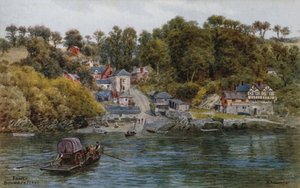 Fowey, Bodinnick Ferry od Alfred Robert Quinton