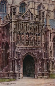 Gloucesterská katedrála, South Porch od Alfred Robert Quinton