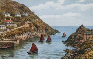 Harbour Mouth, Polperro od Alfred Robert Quinton