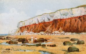 Hunstanton, The Cliffs and Rocks od Alfred Robert Quinton