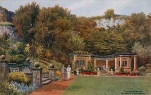 Italské zahrady, Holywell, Eastbourne od Alfred Robert Quinton