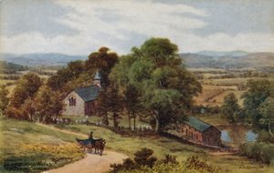 Llandrindod Wells, farní kostel od Alfred Robert Quinton