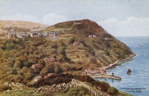 Lynton a Lynmouth z Tors od Alfred Robert Quinton