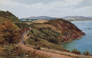 Marine Drive a Bishops Walk, Torquay od Alfred Robert Quinton