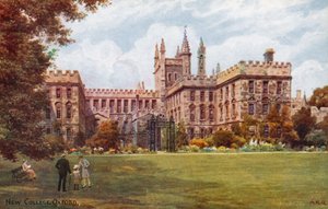 New College, Oxford od Alfred Robert Quinton