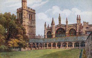 New College, Oxford od Alfred Robert Quinton