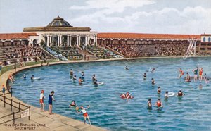 Nové jezero na koupání v moři, Southport