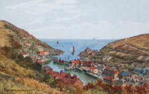 Polperro, z kopce od Alfred Robert Quinton