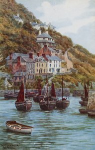 Přístav, Polperro od Alfred Robert Quinton