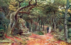 The Landslip, Isle of Wight od Alfred Robert Quinton