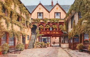 The New Inn, Gloucester od Alfred Robert Quinton