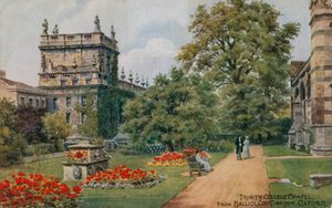 Kaple Trinity College v Oxfordu od Alfred Robert Quinton