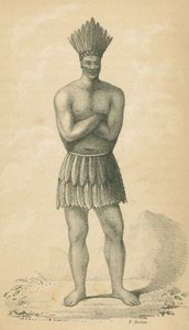Indián oblečený v "Tobet" od Alfred Robinson