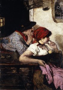 Cikánský pár, 1887