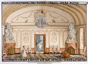 Richard Strauss: Der Rosenkavaliert (Rosenkavalier) Scénografie od Rollera. 2. jednání
