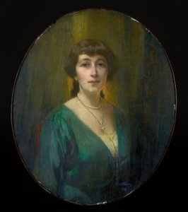 Portrét neznámé ženy od Alfred Rudolfowitsch Eberling