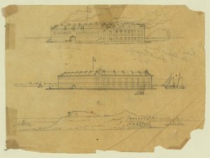 Fort Sumter od Alfred Rudolph Waud