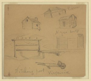 Autostop, Virginia od Alfred Rudolph Waud