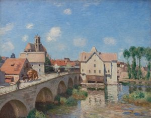Most Moret od Alfred Sisley