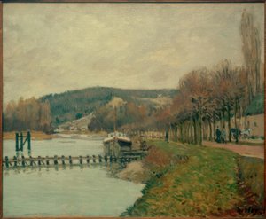 Coteaux de Bougival od Alfred Sisley
