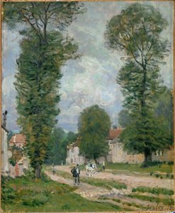 Cesta do Versailles od Alfred Sisley