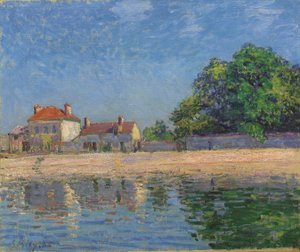 Banks of the Loing, Saint-Mammes od Alfred Sisley