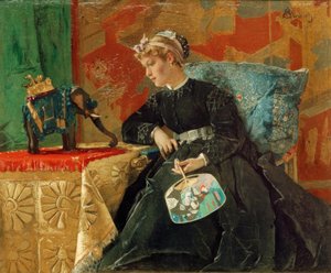 A. Stevens, kdyby v Paříži od Alfred Emile Stevens