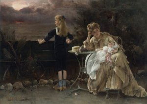 Matka a její děti, 1883.